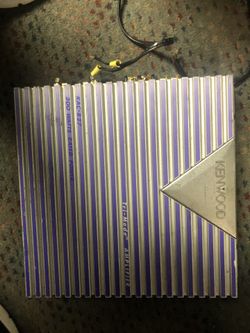 Kenwood performance amplifier