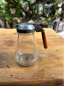 Vintage coffe tea or condiment carafe