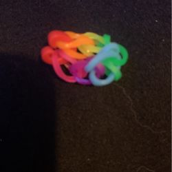 Rainbow Loom Ring, Size Small