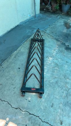 Commercial Gym Weight Plate Storage Rack on Wheels