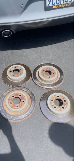 Dodge charger rt rotors