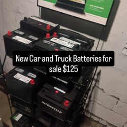 New Car And Truck Batteries 