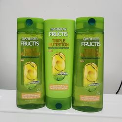 $7 for all. Garnier Fructis Shampoo and Conditioner. HABLO ESPAÑOL.