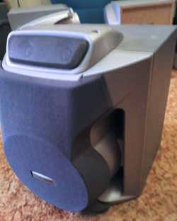 Vintage Phillips Magnavox Single Floor Speaker