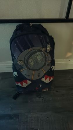 Rick and Morty Sprayground backpack