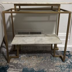 Marble Top Tables TWO BROKEN