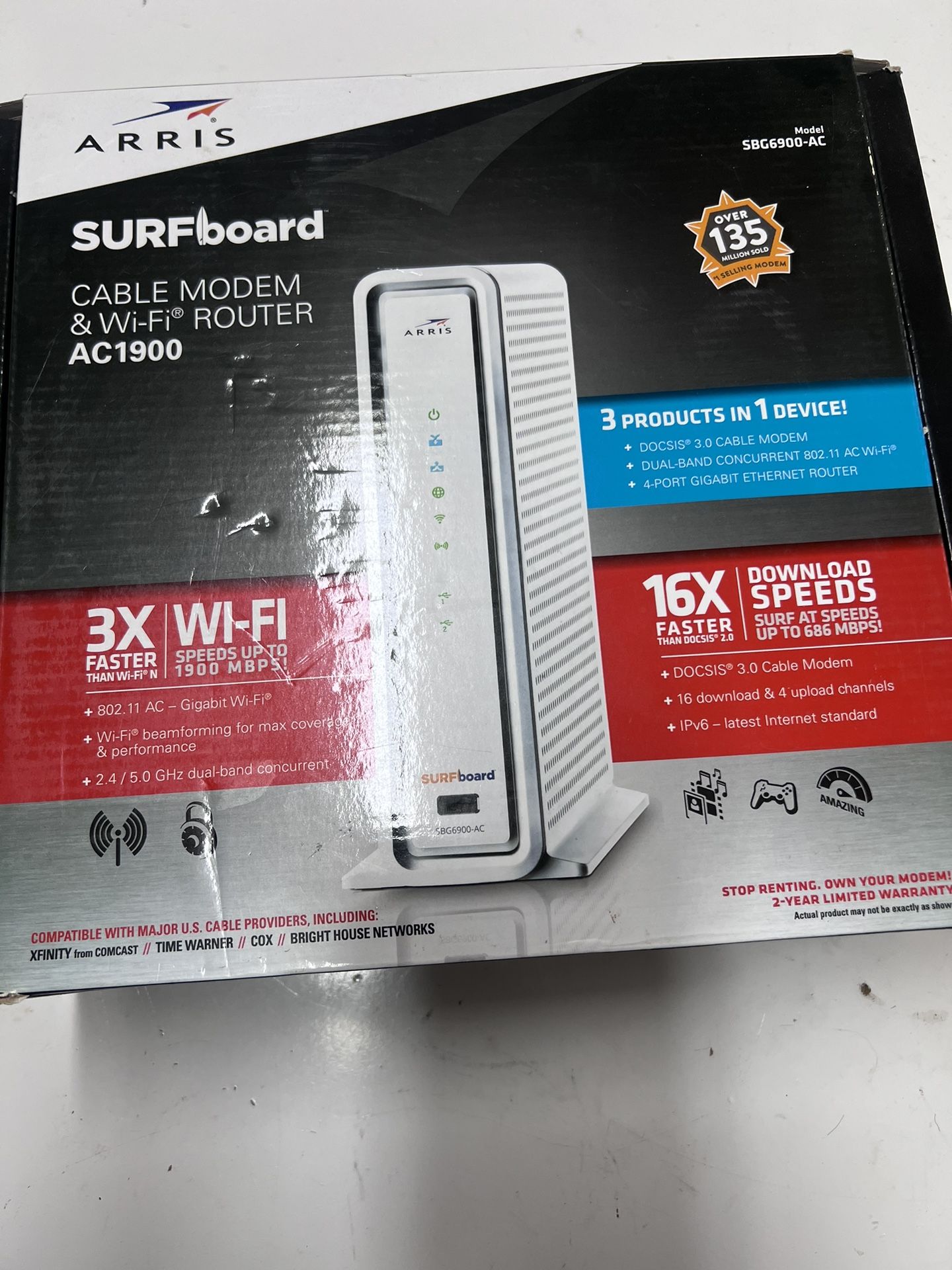 Modem And Router Arris ac1900