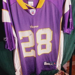Minnesota Vikings #28  NFL Football Jersey 
