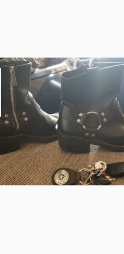 COOL HARLEY DAVIDSON WOMEN BOOTS SIZE 7/8