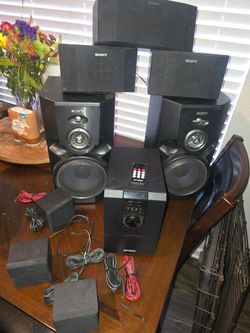 Sony 5-Speaker Surround Sound Set with Subwoofer