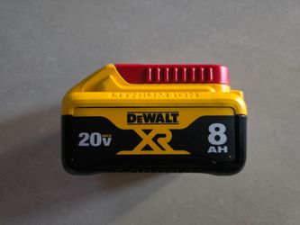 Dewalt 20V max XR 8AH battery