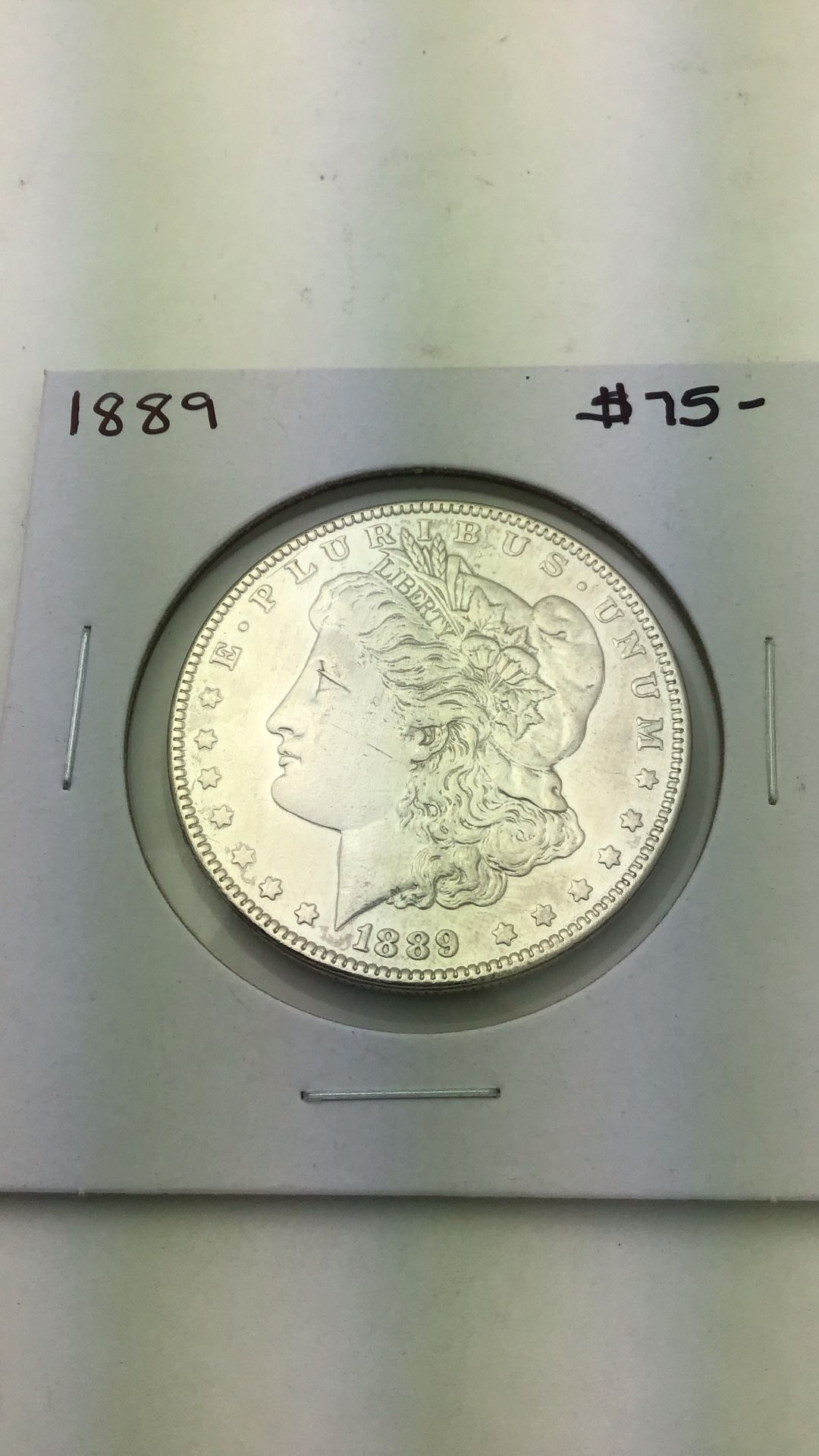 1889 Morgan Silver Dollar Silver Coin