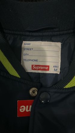 Supreme NY Varsity Bomber Jacket