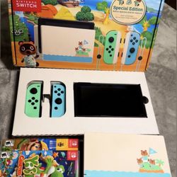 Nintendo Switch Animal Crossing ( 2 Games Free )