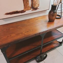 Industrial Console & Side Tables 