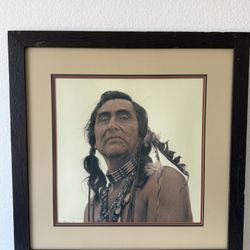 James E. Bama – Portrait of a Sioux (Limited Edition #159/1500, Signed)