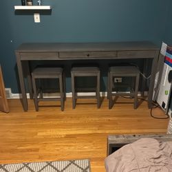 Ashley Table with 3 Stools