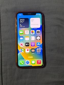 Unlocked Apple iPhone X 256GB Silver – 90% Battery Health