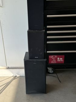 Speakers And Small Subwoofer