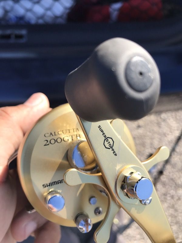 Shimano Calcutta 200GTB fishing reel