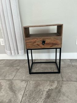 One Drawer Nightstand