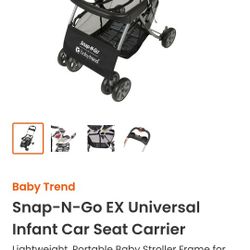 Baby Trend Snap-N-Go EX Universal Infant Car Seat Carrier $80