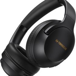 Bluetooth Headphones Over Ear, 80H Playtime Headphones Wireless with Mic, Bluetooth Headphones with 3 EQ Modes, HiFi Stereo Foldable Wireless Headphon