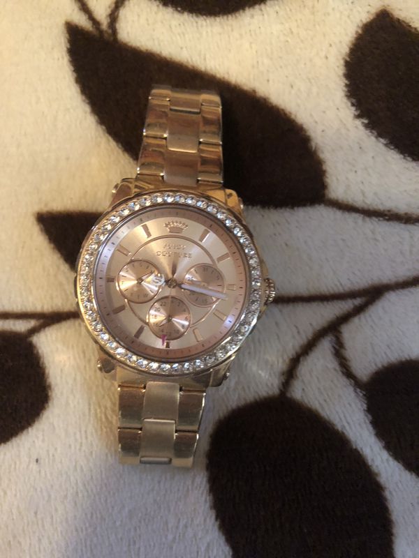 Juicy couture black label women’s watch ( Rose Gold) for Sale in Moreno ...