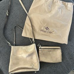 Patricia Nash Leather Purse and Matching Clutch