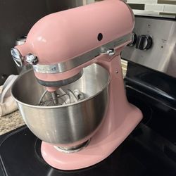 Dusty Rose Tilt Head Kitchen Aid 
