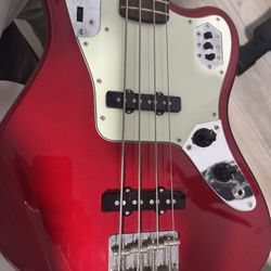 Fender Jaguar Bass (MIJ) 2007-08 Candy Apple Red for sale 