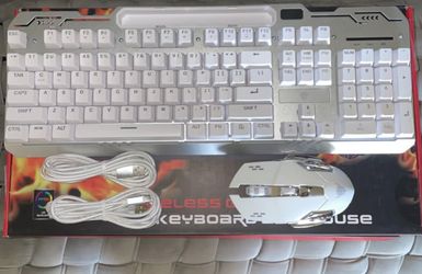 Wireless Gaming Keyboard and Mouse Set (model K853+M226)