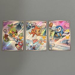Sinnoh Starters First Partner Pack Promos