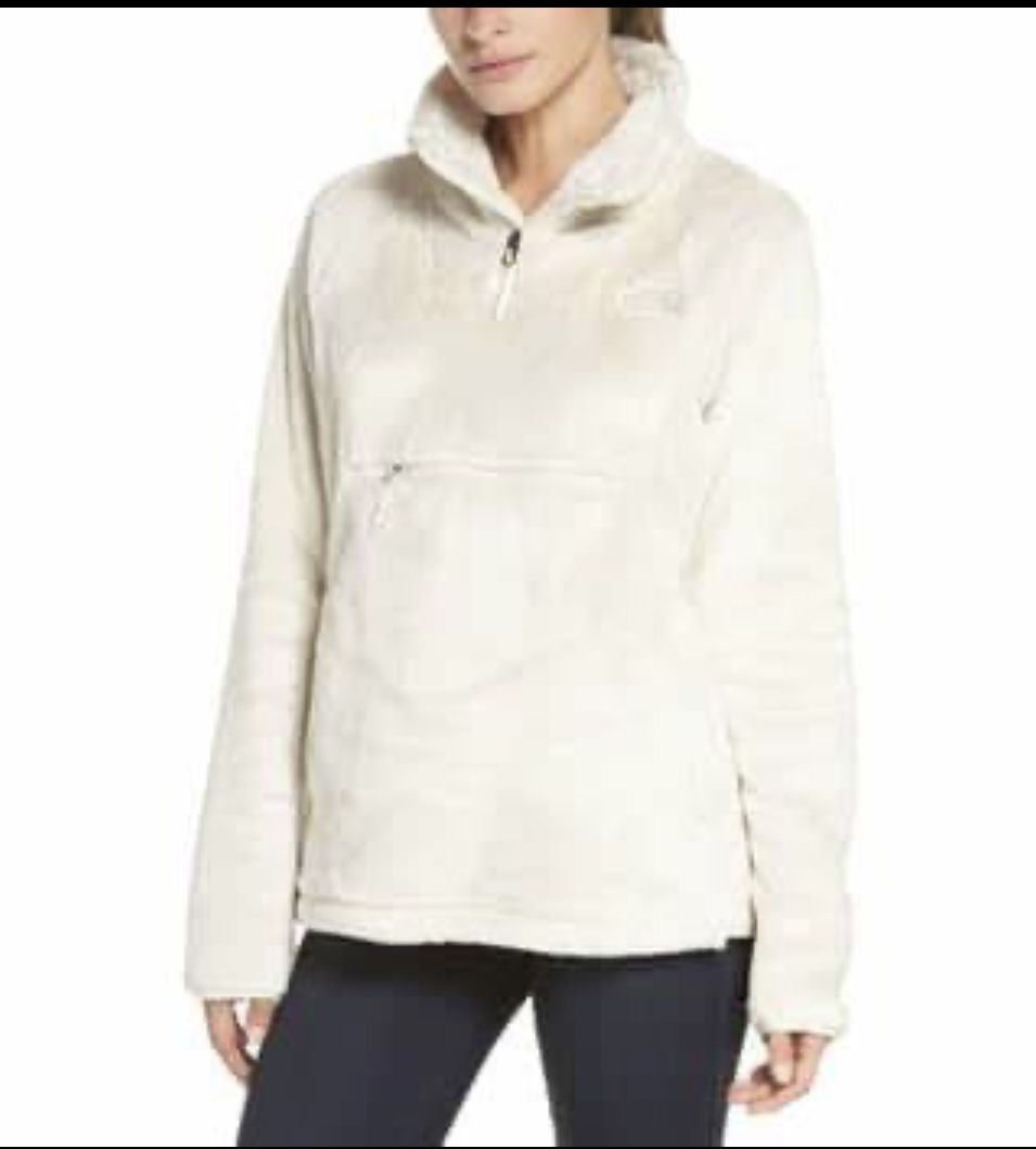 The North Face Osito Sport Hybrid 1/4 Zip Soft Fleece Jacket Pullover