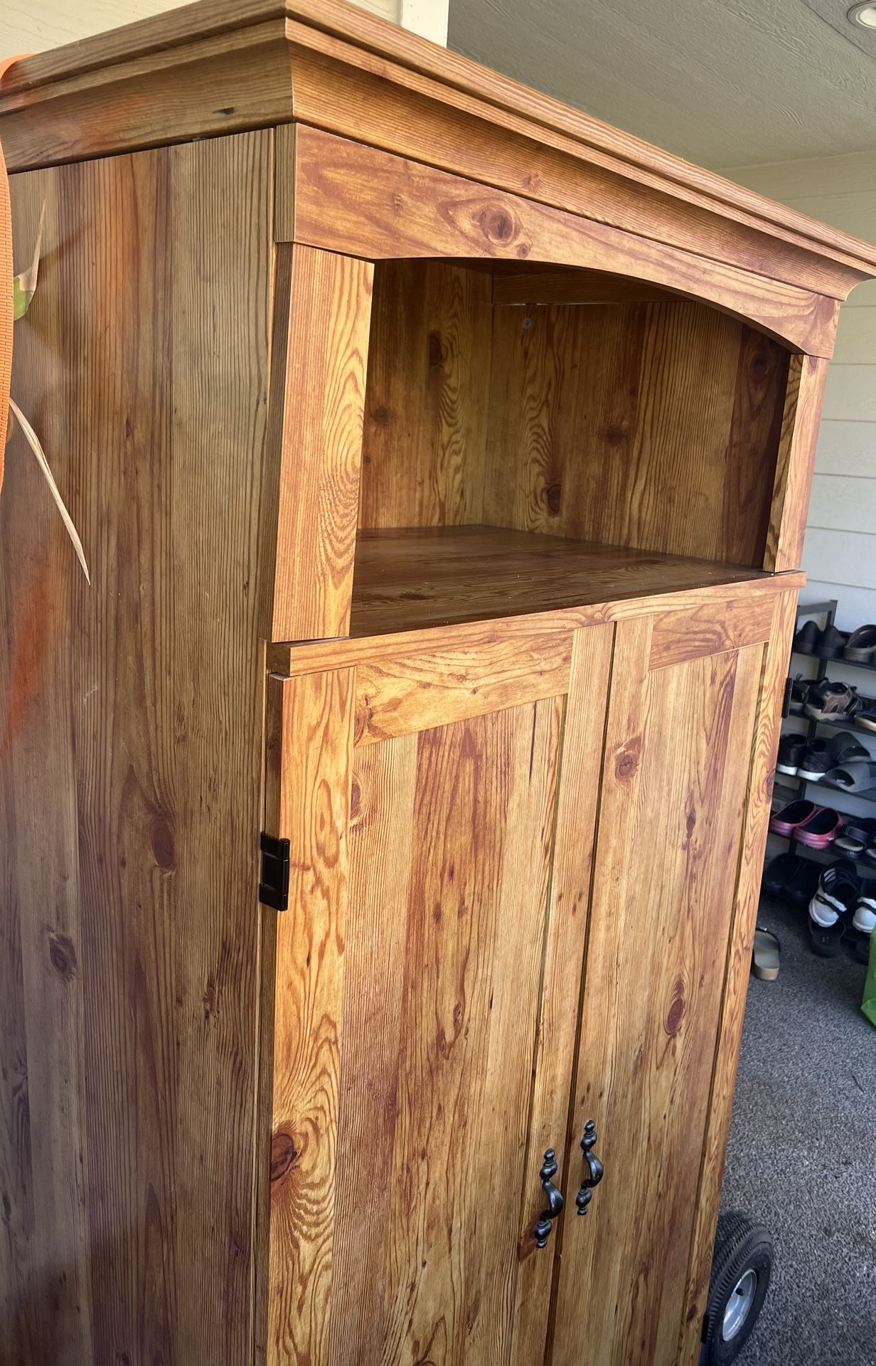 Real Wood Armoire for Sale in Seattle, WA OfferUp