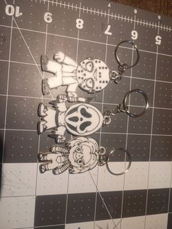 Horror keychains