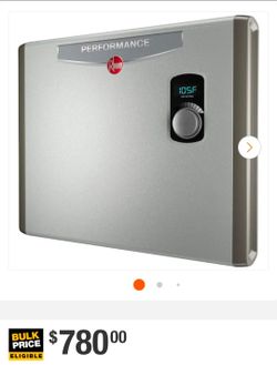 Rheem Performance 36 kW 7.03 GPM 240-Volt Self-Modulating Electric Tankless Water Heater
