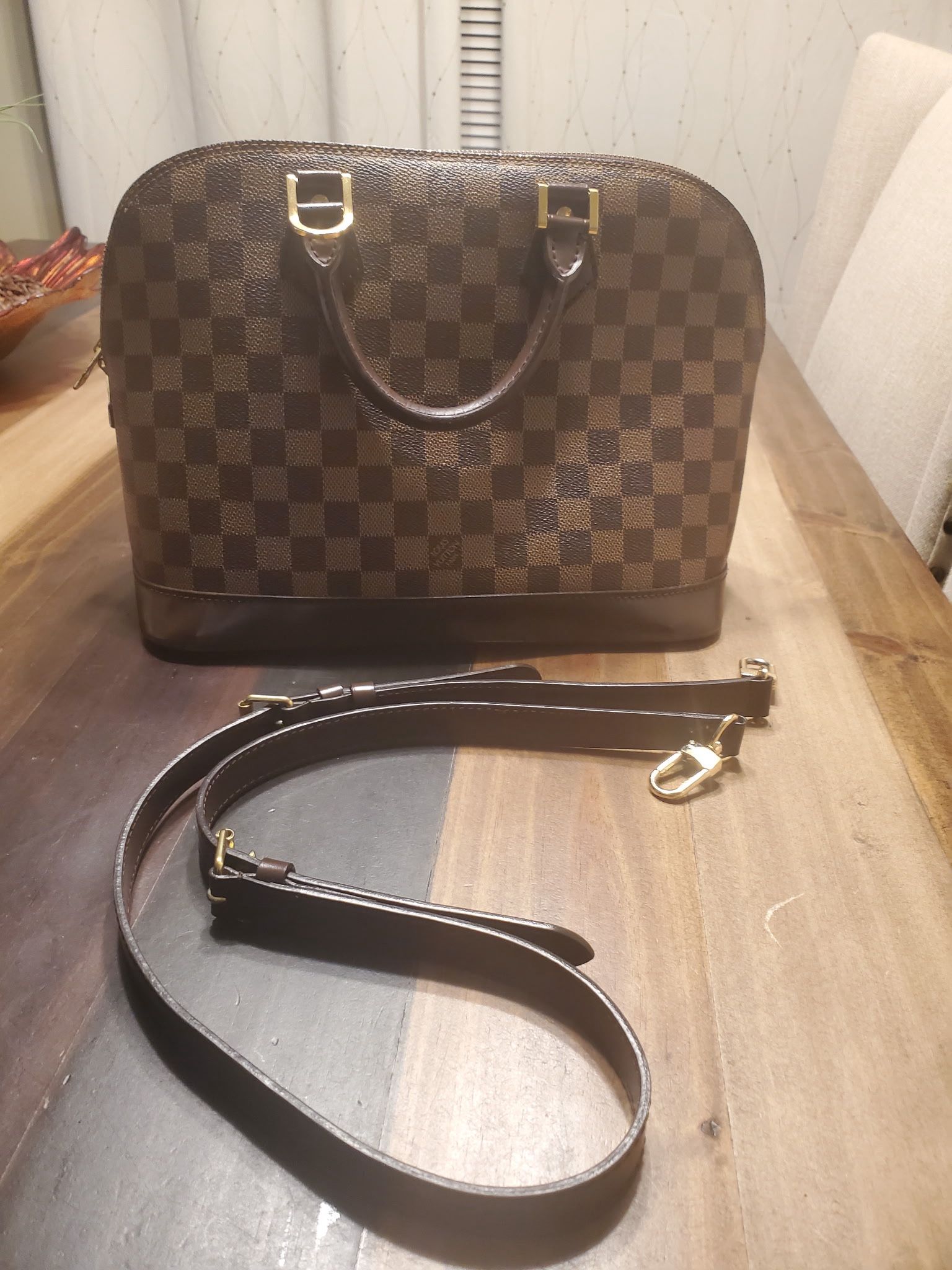 Louis Vuitton Damier Ebene Alma PM
