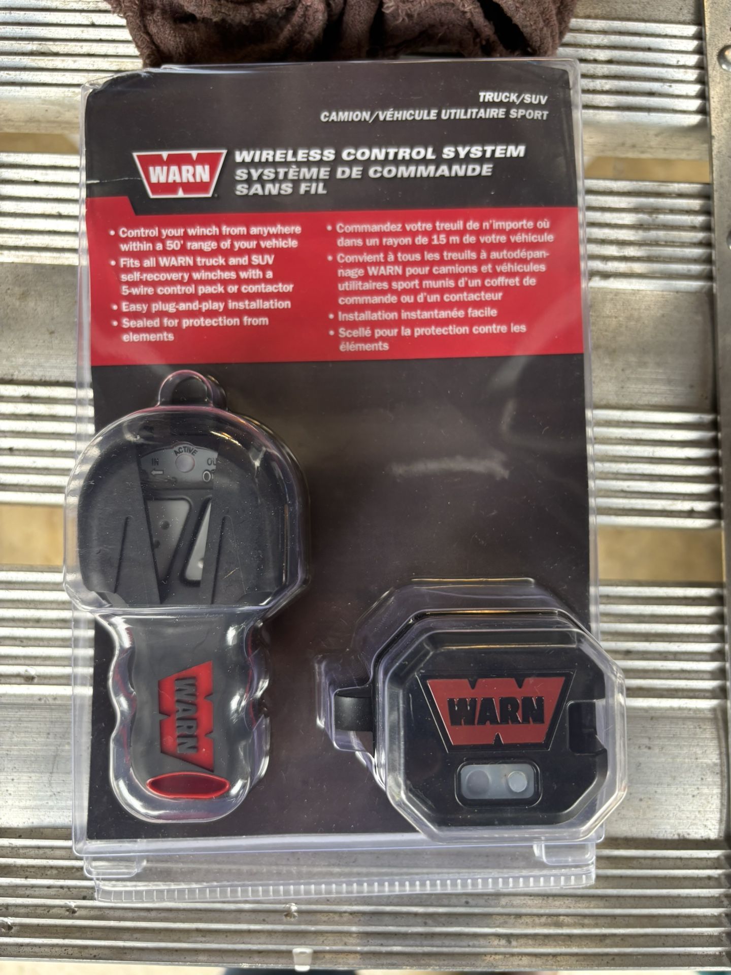 Wireless Remote For Warn Winch.