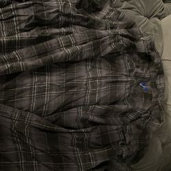 button up check plaid shirts 3x