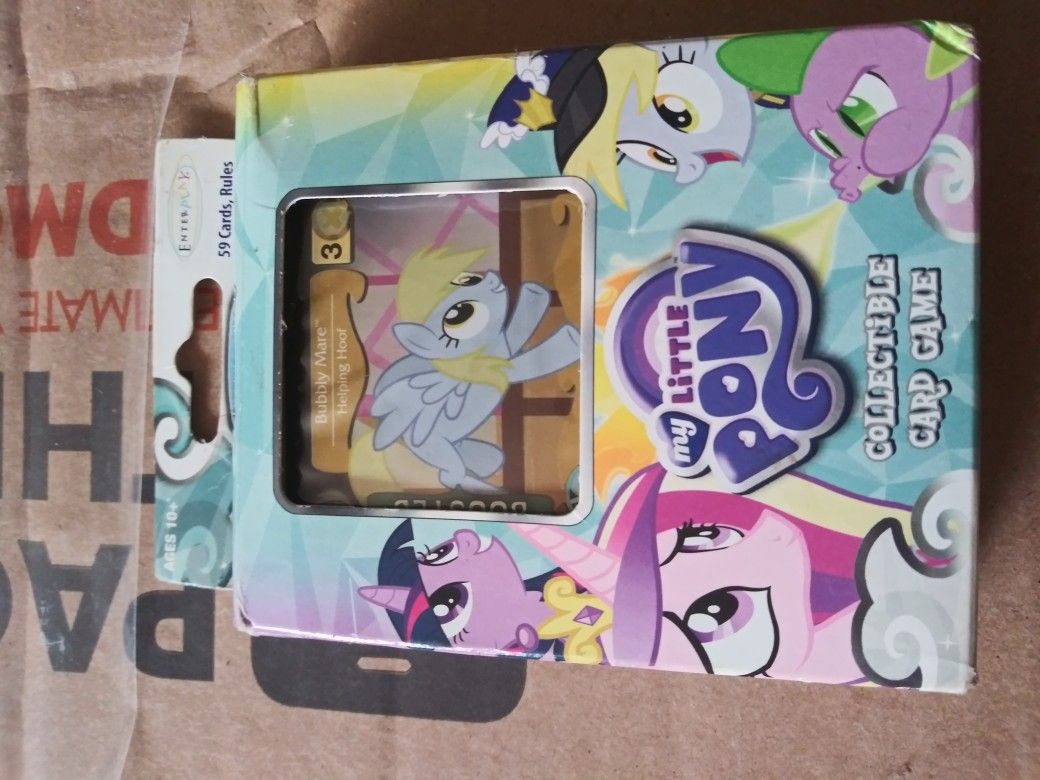 My little Pony collectible 59 card game