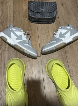 essentials set and goyard and off white and balenciaga