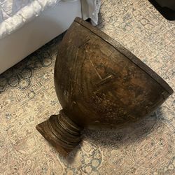 Antique Wooden Bowl
