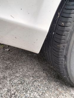 Two used tires P215/55R17