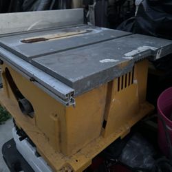 10” Dewalt Table Saw 