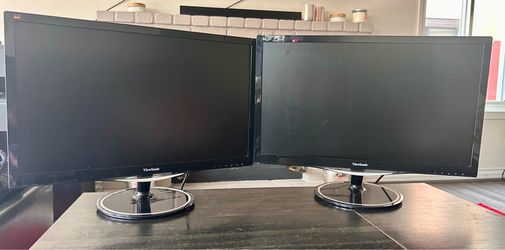 ViewSonic 23.6” Monitors (2)