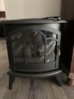 Electric Fireplace With Remote