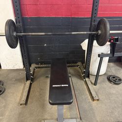 Combo Bench (Squat Rack/Bench Press) 