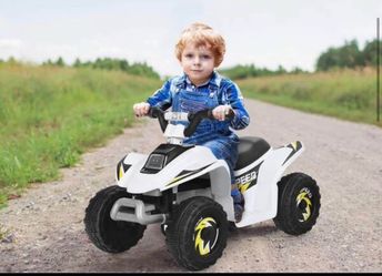6-Volt Kids Electric Quad ATV 4 Wheels Ride-On Toy
