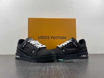 Louis Vuitton Trainer – Black Embossed Monogram